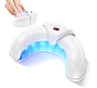 Dispositivo de limpieza ligera para hongos de uñas para múltiples uñas de manos y pies, terapia de luz para hongos en las uñas para onicomicosis, solución de reparación de uñas para uñas dañadas y