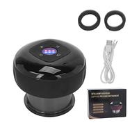 Dispositivo de Masaje con Ventosas Eléctricas, Dispositivo de Masaje con Ventosas Inteligente Profesional con Luz Roja Amarilla para Aliviar el Dolor Y Masaje