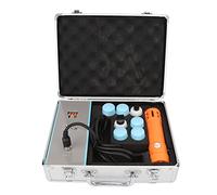 Dispositivo de Masaje Corporal Extracorpóreo - Masajeador de Cuidado Corporal Físico Naranja con 11 Cabezales de Masaje para una Relajación Corporal Profunda Y una Mejor Condición Física,(#1)