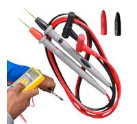 Dispositivo de medición de corriente - Pinza amperimétrica digital de 20 A 1000 V, herramienta de sonda de corriente, probador eléctrico portátil para voltaje, resistencia y continuidad | Mult