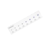 Dispositivo de medición de tamaño de anillos para diamantes cuadrados ovalados redondos con marcas de alta precisión, regla de medición de diamantes de imitación, herramienta profesional de medición