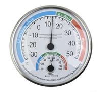 Dispositivo de medición de temperatura y humedad con pantalla analógica para aplicaciones de gestión ambiental interior