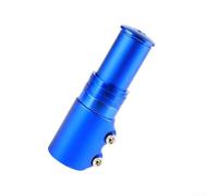 Dispositivo de mejora de altura del manillar de bicicleta, extensor de vástago ergonómico ajustable, construcción de metal, se adapta a la mayoría de tubos de horquilla de 1 1/8 pulgadas, diseño