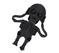 Dispositivo de Memoria de Unidad Flash a Granel de Alta Velocidad U Disk, Regalo Almacenamiento Datos Memoria USB Plug and Play, Apariencia de Calavera Negra, Liviano, Computadora Portátil (16 GB)