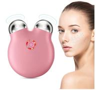 Dispositivo de microcorriente facial, rodillo de microescultura para masaje facial.
