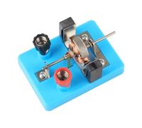Dispositivo de motor de tipo abierto, modelo de motor de corriente directa, accesorio de experimento de electricidad, para enseñanza de física, demostración, aula, equipo de laboratorio de física