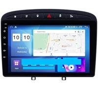 Dispositivo de navegación para automóviles Radio con Pantalla táctil de 9 Pulgadas y Reproductor Multimedia Android 15 para Peugeot 2016 408(8 Core 4g+WiFi 8g+128g)