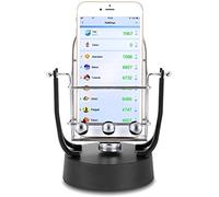 Dispositivo de oscilación del teléfono Máquina de Movimiento perpetuo electrónico Wiggler de Movimiento de Sacudida automática El Soporte para teléfono móvil se Puede sacudir con un Cable USB