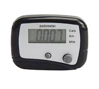 Dispositivo de podómetro para Caminar: rastreador de Distancia de Pasos portátil, Millas, kilómetros, Contador de calorías, Monitor de Actividad con Clip | Herramienta Ligera con Sensor de Movimiento