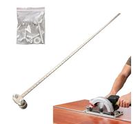 Dispositivo de posicionamiento - Enseñanza Con 60 centímetros Carril Ajustable | - Y Ayuda de Posicionamiento - Para Construcción Y Talleres Carpintería Carpintería Metal Bricolaje Industria