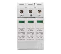 Dispositivo de protección 20KA 40KA 3P 1000V fotovoltaico fotovoltaico protección de voltaje protector de alta seguridad diseño modular para sistemas de energía solar material PC
