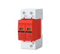 Dispositivo de protección contra sobretensiones 2P 20KA 40KA DC SPD 500V 600V 800V 1000V Protector de Voltaje Solar PV fotovoltaico pararrayos