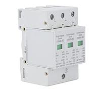 Dispositivo de protección contra sobretensiones 3P, módulo de descargador de protección de Voltaje 60KA 420V, Material de PC Retardante de Llama para Sistemas de 3 Fases y 4 Cables