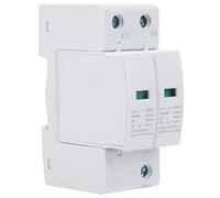 Dispositivo de Protección contra Sobretensiones, Módulo Anti-Thunder 2P, 40kA, Instalación Riel DIN - Alta Capacidad de Descarga, Material PC Resistente, Uso en Hogares y Cuadros