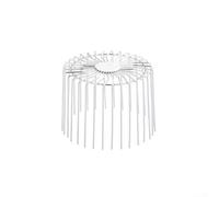 Dispositivo de protección de canalones para desagüe de techo fabricado con acero inoxidable para evitar bloqueos y promover un flujo de agua suave en aplicaciones al aire libre (tubo de 160 mm)