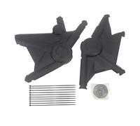 Dispositivo de protección del Motor de Motocicleta para R1200GS LC para Adventure ADV R1250GS para R 1250 GS 2020 2019 2018 Cubierta Protectora de Panel Marco Lateral Motocicleta(Negro)
