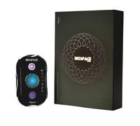 Dispositivo de protección frente a la radiación electromagnética Biospace Travel Diamond 5G y 6G con tecnología Pranan basada en nanodiamantes. Su diseño compacto lo hace ideal para llevar durante via