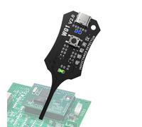 Dispositivo de prueba de inductancia tipo C | detector de errores PCB | polímero robusto | comprobador de circuitos altamente sensible de un botón con estado LED verde indicador de error | para