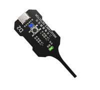 Dispositivo de prueba de inductancia tipo C | detector de errores PCB | polímero robusto | comprobador de circuitos altamente sensible de un botón con estado LED verde indicador de error | para