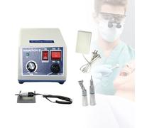 Dispositivo de pulido a micromotor, micromotor Pulido eléctrico Máquina pulida eectrica para joyería laboratorio cerámica silicona trabajo pulido dientes 0-35000RPM 65W 220V, 50-60Hz