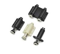 Dispositivo de rebote de tipo empuje, dispositivo de rebote con bloqueo automático, succión magnética, puerta de gabinete, botón de succión magnético, resorte magnético, 1 unidad (XK814-2B)