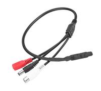 Dispositivo de Recogida de Audio de Alta sensibilidad Mini MICR¨®Fono para de c¨¢Mara de Seguridad CCTV Grabadora de Sonido