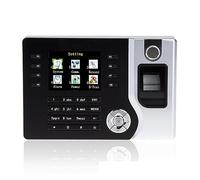 Dispositivo de reconocimiento tiempo asistencia huellas dactilares biométrico TCP IP, grabadora reloj, lector electrónico en inglés, tarjeta USB RFID,Alta Precisión
