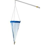 Dispositivo de remolque de plancton para muestreo de 8.3 pulgadas/30 cm de diámetro, 60 cm de altura, red de plancton de malla 13# y 25# ideal para pesca e investigación acuática, duradera y fácil de