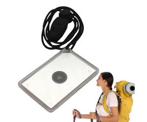 Dispositivo de rescate reflectante: baliza compacta Herramienta versátil | Stellar Gleam, señal de trekking amigable para viajar, lente de resistencia urgente | Excursión Escapadas Exteriores Senderis