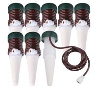 Dispositivo de riego automático, goteador de autorriego, maceta for flores, raíz, herramienta de riego por goteo profundo, suministro de riego de plantas bonsái, 8-16 Uds.(8pcs)