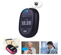 Dispositivo de seguimiento GPS para personas mayores con botón de emergencia SOS, ubicación de tono de llamada, reloj despertador y valla de seguridad, localizador personal 4G para el cuidado del