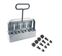 Dispositivo de siembra de mano ergonómico sembrador de jardín fácil de usar para una siembra fácil y ahorra tiempo en granja e invernaderos, siembra eficiente