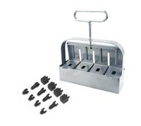 Dispositivo de siembra de mano ergonómico sembrador de jardín fácil de usar para una siembra fácil y ahorra tiempo en granja e invernaderos, siembra eficiente