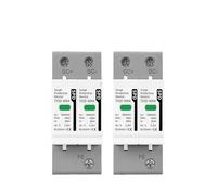 Dispositivo de sobretensión DC SPD 600V 1000V 2P 20KA 40KA 60KA Voltaje Solar PV pararrayos fotovoltaicos 1 Uds(40KA,DC 600V)
