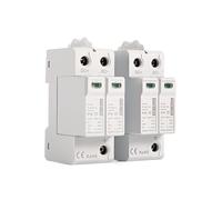 Dispositivo de sobretensión DC SPD 600V 1000V 2P 20KA-40KA Protector de Voltaje Solar PV pararrayos 1 Uds(2P 20-40KA 600V)