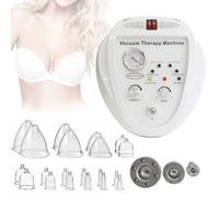 Dispositivo De Terapia Al Vacío For Aumento De Senos, Máquina De Elevación De Glúteos Y Volumen, Tazas De Masaje Moldeadoras De Cuerpo, Reafirmante Y Levantamiento De Pecho