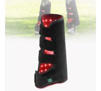 Dispositivo De Terapia De Luz Roja Botas De Terapia De Luz Roja Equina De Caballo, Envoltura De Infrarrojo Cercano De 850 Nm Y 660 Nm For Pierna De Caballo Herida De Tracción Muscular(Left)