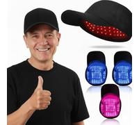 Dispositivo de terapia de luz roja, terapia de luz roja para cuerpo, terapia de luz roja infrarroja para cuerpo, boca, nariz, orejas, rodillas, pies, manos, articulaciones, alivio del dolor muscular y