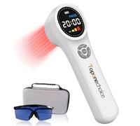 Dispositivo de terapia de luz roja Toponechoice, 4x980nm + 4x810nm + 16x660nm, terapia de luz infrarroja cercana para humanos, cuerpo, mascotas, perros, caballos, máquina de terapia de luz para el