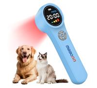 Dispositivo de terapia láser frío para perros, 4 x 980 nm+4 x 810 nm+16 x 650 nm, terapia de luz roja infrarroja para aliviar el dolor, terapia láser portátil para mascotas, recuperación de artritis
