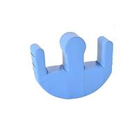 Dispositivo de torneado en forma de U del dispositivo de torneado del dispositivo auxiliar del cojín del artefacto de la cama para el tipo plano azul del cuidado del paciente