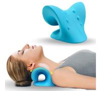 Dispositivo de tracción cervical, estirador de cuello, tracción cervical para relajación muscular, corrector de joroba de cuello para alivio del dolor de ATM, relajante de hombro, corrector de columna
