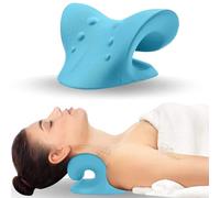 Dispositivo de tracción cervical, estirador de cuello, tracción cervical para relajación muscular, corrector de joroba de cuello para alivio del dolor de ATM, relajante de hombro, corrector de columna