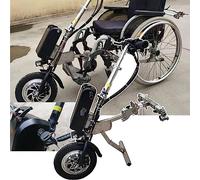 Dispositivo de tracción para silla de ruedas Accesorio para bicicleta eléctrica Extractor de silla de ruedas de 500 W, manual → Kit eléctrico/de conversión, batería de 48 V 15 Ah/17 Ah, pant
