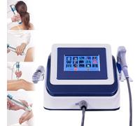 Dispositivo de tracción para silla de ruedas con terapia de ondas de choque neumáticas y 5 cabezales de masaje. Máquina profesional portátil de terapia de ondas de choque electromagnéticas e