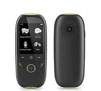 Dispositivo de traducción de idiomas portátil, pantalla táctil 76 idiomas Mini traductor de voz inteligente fuera de línea Funciona en 5 países, para más de 200 países Aprendizaje Viajes Familia de