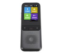 Dispositivo de Traducción Portátil, Traductores Electrónicos de Idiomas Extranjeros, Interfaz USB, Traducción sin Conexión ABS, 136 Idiomas para Reuniones