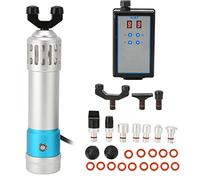 Dispositivo de Tratamiento Extracorpóreo, Masajeador de Tratamiento de Ondas de Choque Extracorpóreo ED para Alivio del Dolor Profesional con Cabezal de Masaje 11 - Plata Azul(EU)