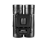 Dispositivo de visión Nocturna, Binoculares potentes de 50000M, binoculares Plegables visión Nocturna débil for Acampar, 500x25, 300x25, 200x25, telescopio Largo Alcance(200x25 Binoculars)