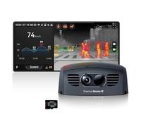 Dispositivo de visión Nocturna para Coche NV300 MAX cámara termográfica dashcam cámara termográfica para Coche detección anticolisión a 300 m Visión Nocturna térmica (Negro)